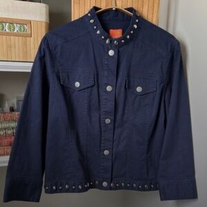 Hearts Of Palm Navy Jacket